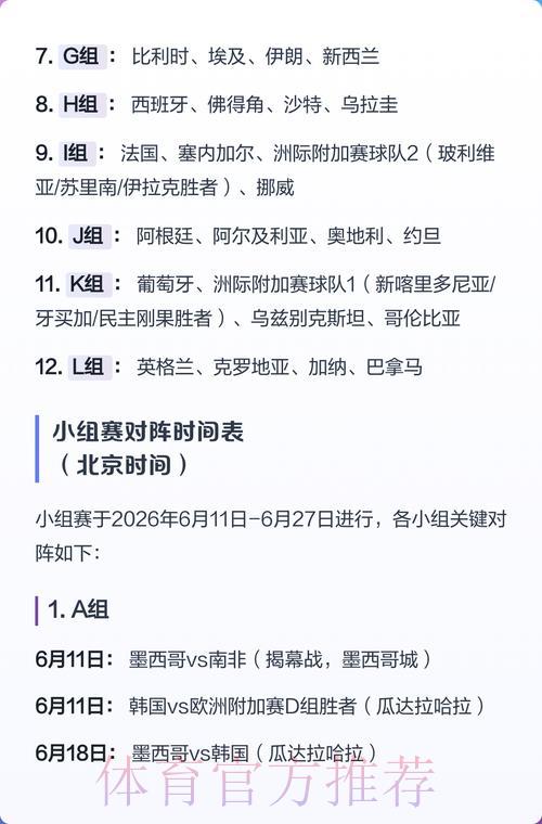 2026年世界杯全程赛事比分预测与深度解析
