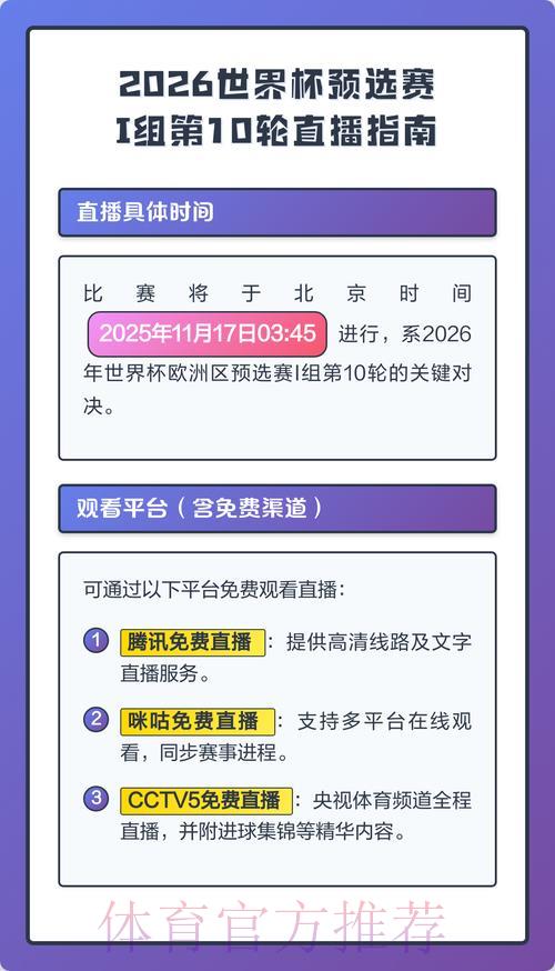 2026世界杯顶级赛事直播平台全攻略