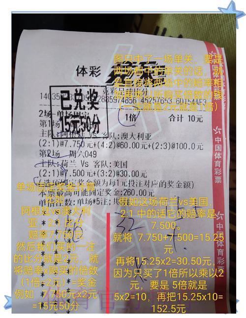 世界杯竞彩亲历记：老手玩家的实战投注全程记录